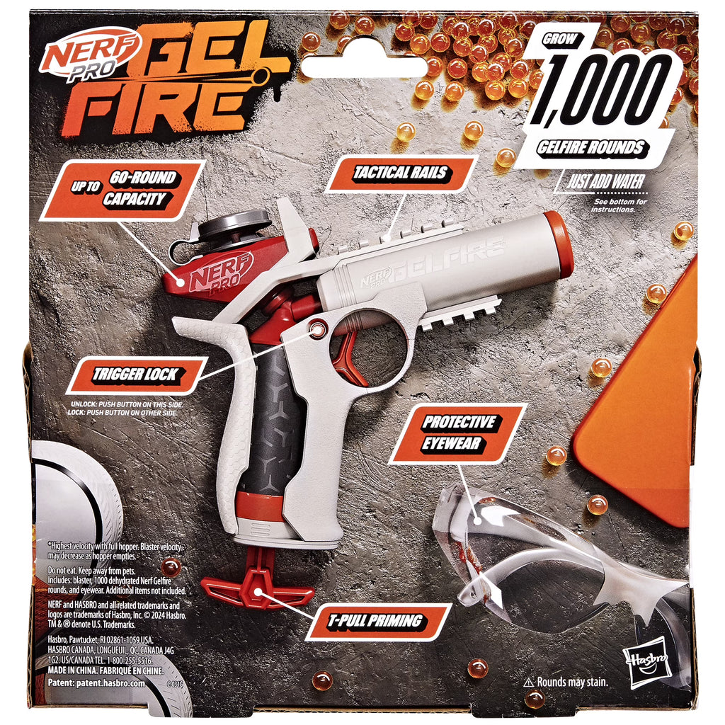 Nerf Pro Gelfire Ignitor Blaster, 1000 Gelfire Rounds