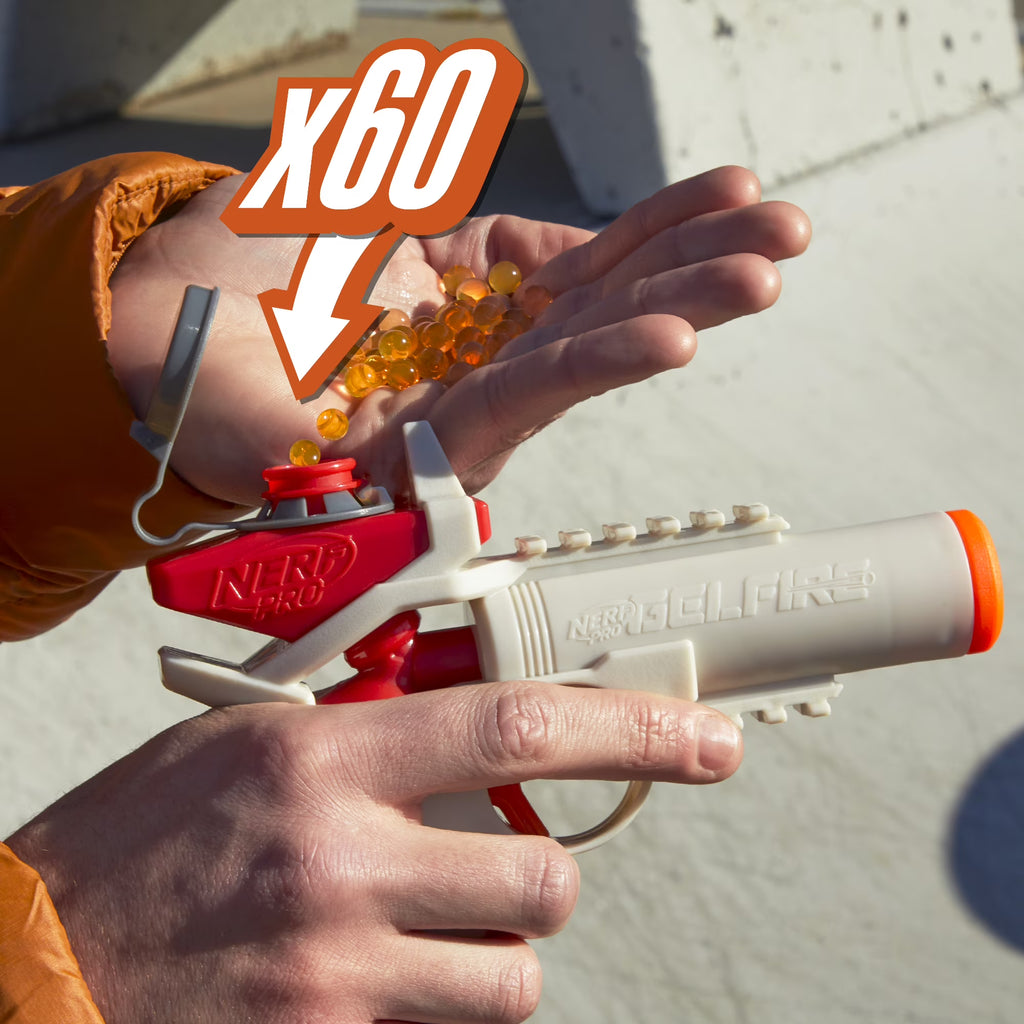 Nerf Pro Gelfire Ignitor Blaster, 1000 Gelfire Rounds