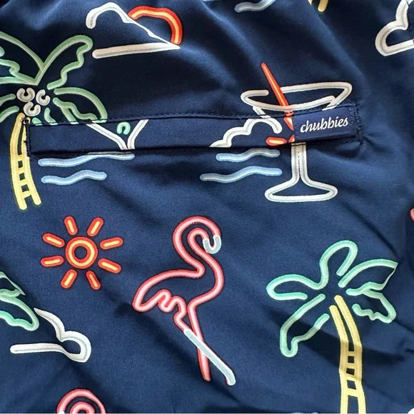 Chubbies Men's 7" Lined Swim Trunks – The Neon Lights