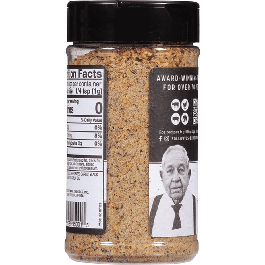 Kinder's Seasoning The Blend Salt, Pepper & Garlic 10.5 oz