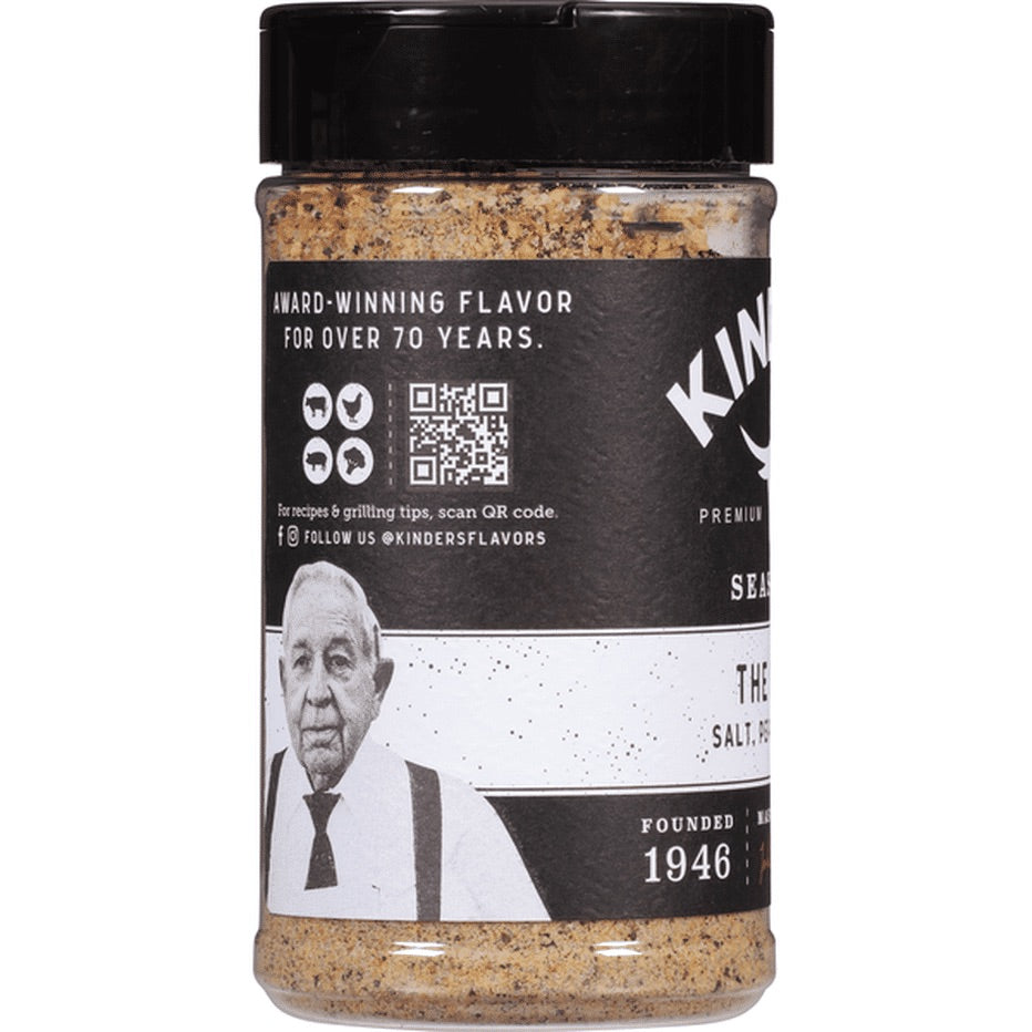 Kinder's Seasoning The Blend Salt, Pepper & Garlic 10.5 oz