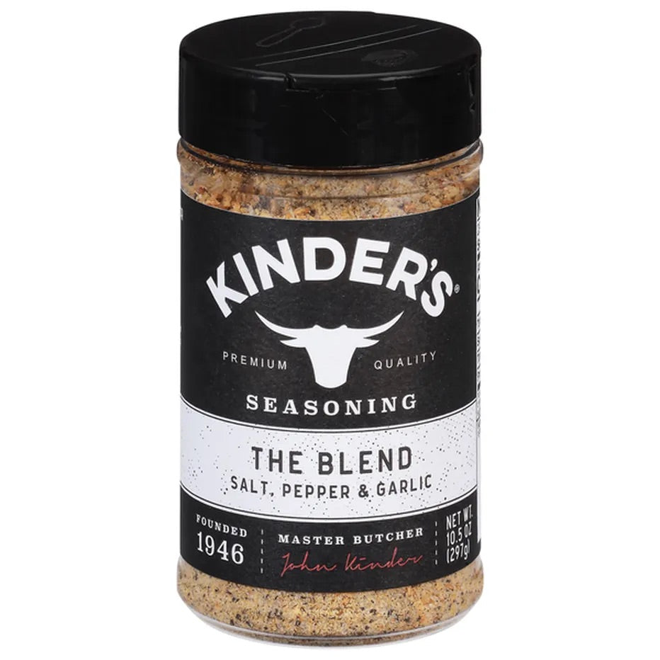 Kinder's Seasoning The Blend Salt, Pepper & Garlic 10.5 oz