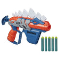 Nerf DinoSquad Stego Smash Dart Blaster, Includes 5 Nerf Elite Darts, Outdoor Toy for Kids Ages 8+
