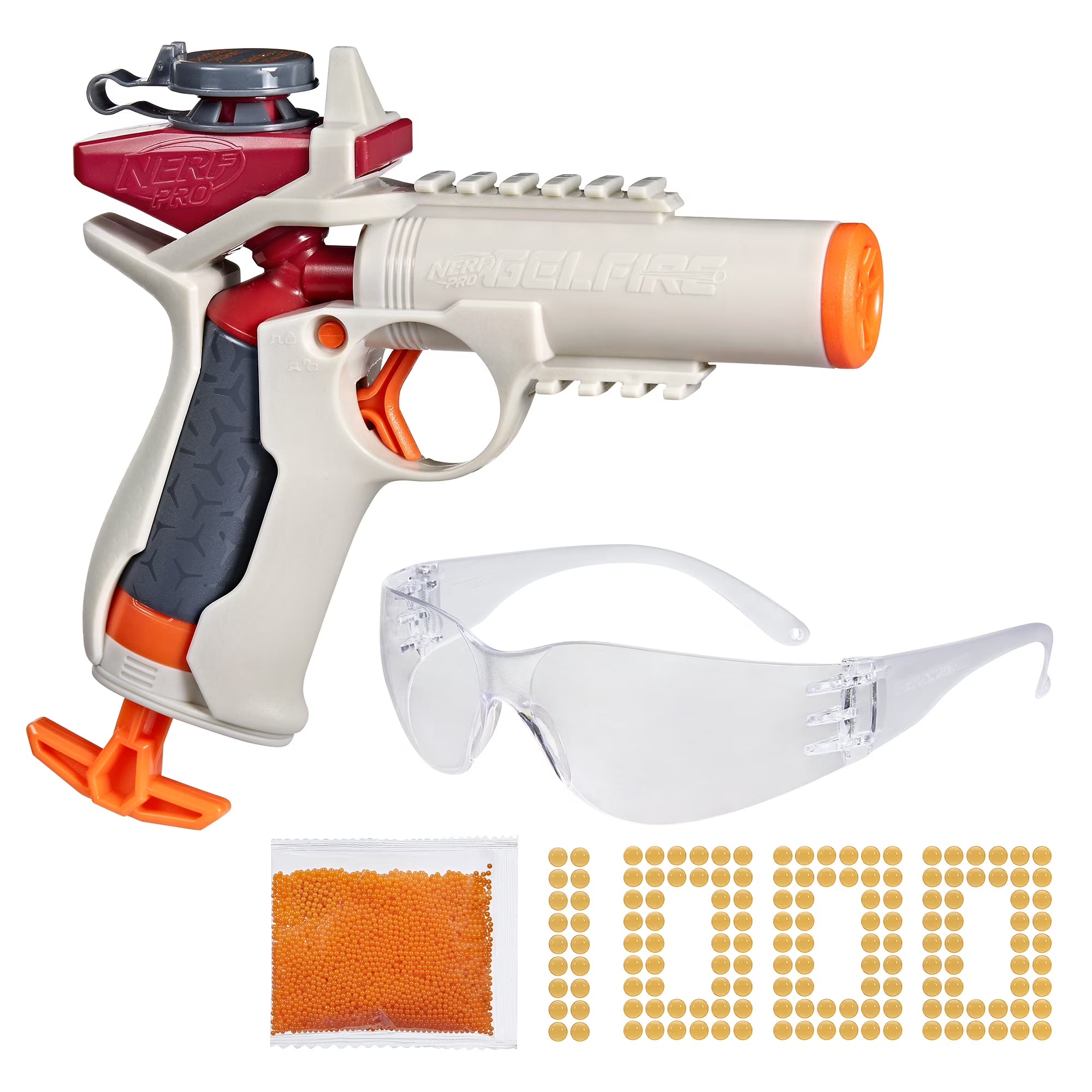 Nerf Pro Gelfire Ignitor Blaster, 1000 Gelfire Rounds