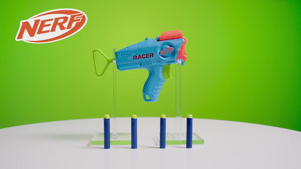 🚀 NERF Elite Junior Racer Easy Play Dart Blaster – Perfect for Young Action Heroes!